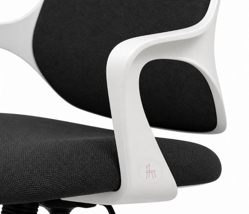 Image 7 for Mono White Office Chair (PM)