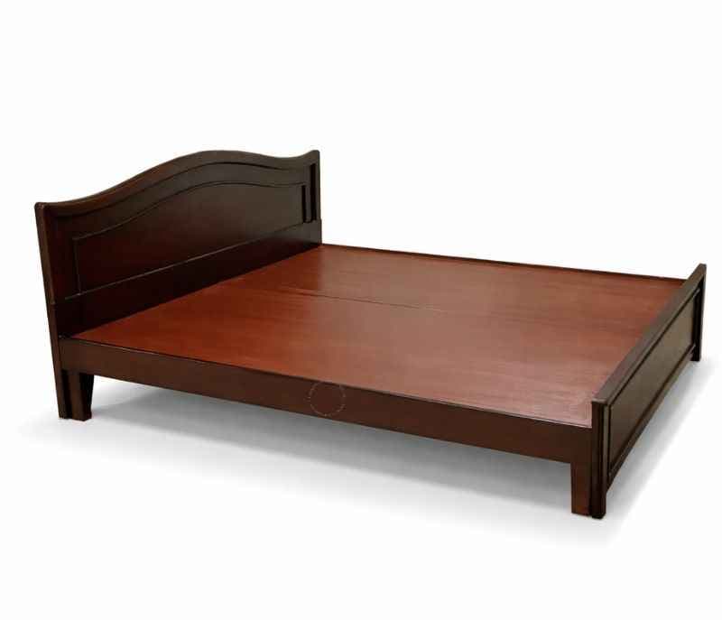 Image 7 for Mala King Sized Bed Without Storage (Block Board, Dark Brown)
