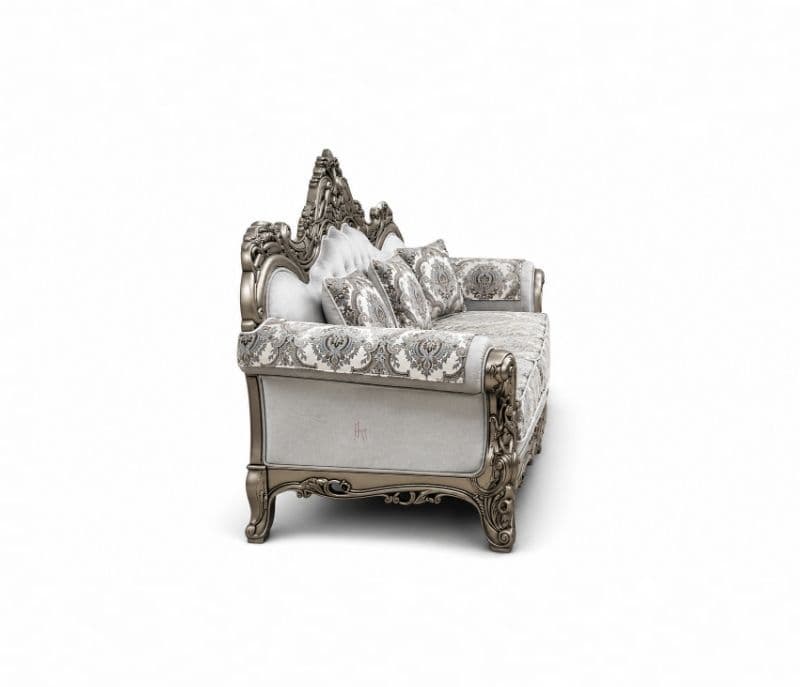 Image 6 for Carving Mughal-E-Azam Sofa Set 3+2+2+CT (OWD)