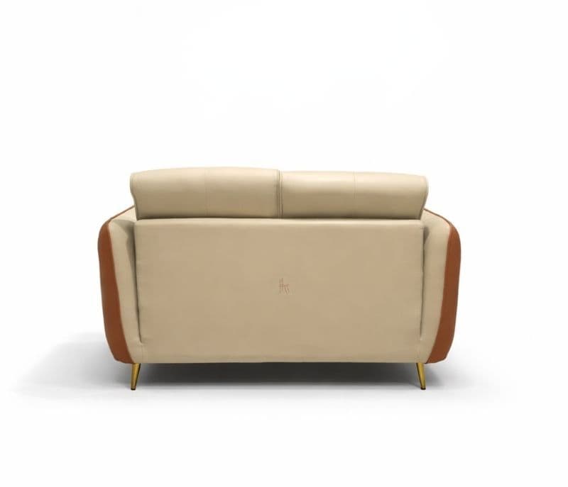 Image 10 for Intruder Modern Sofa  3+2 Seater Leatherette (Brown) (HYD)(BWD)