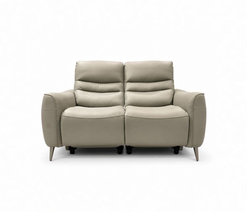Image 14 for 6655  Electric Recliner 3+2 Leather Half