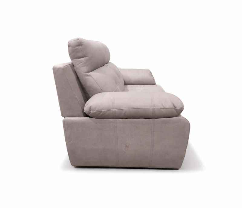 Image 9 for Atlas Comfort Sofa 3+2+1 Seater Velvet Suede Fabric  (Light Grey)