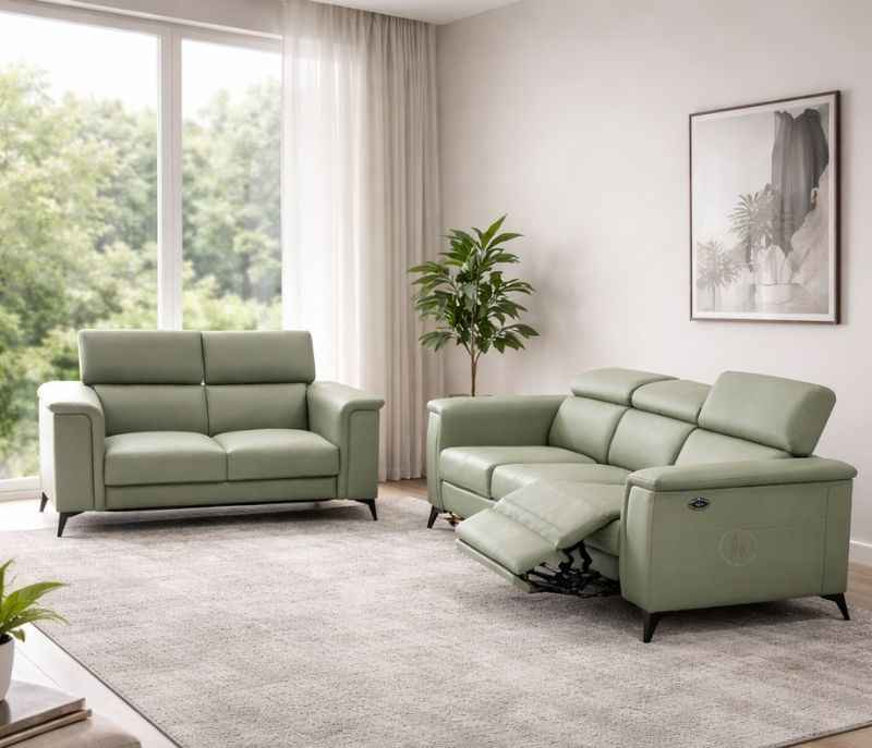 Douglas Sofa 3 Seater Electrical Recliner +2 Seater Static (HYD OTD)