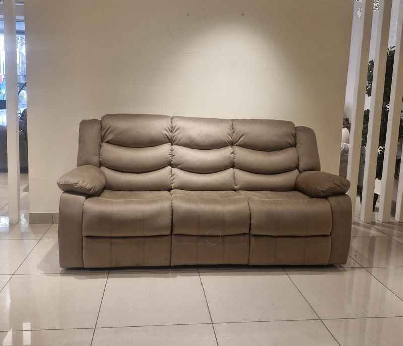 Image 11 for JHR195 - 59929 3+2 Manual Recliner Velvet Suede Fabric  (SKN)