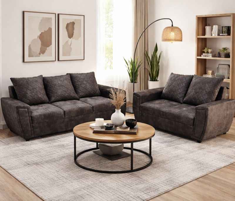 Image 2 for Holland Sofa 3+2 Seater Velvet Fabric