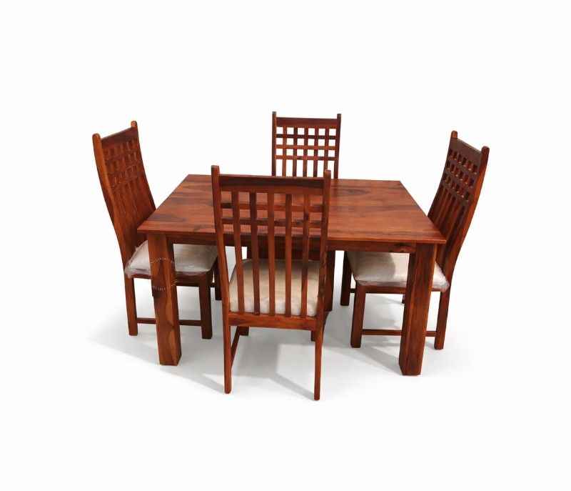 Image 2 for M1 Dining Set 1+4 Walunt Finish Wood (BTM)