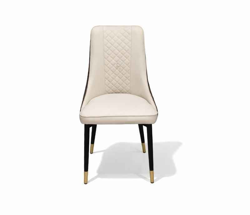 Image 5 for C-140/SY97 Marble With Ms Powder Coated Base With Chairs Leatherette Upholstery (BWD)
