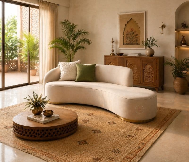 Image 4 for Osbert Premium Curved Sofa