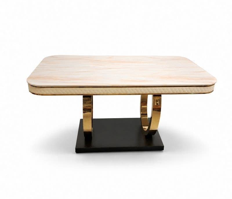 Image 18 for C143/414-5 Beige Blue 1+6 Seater Marble Top