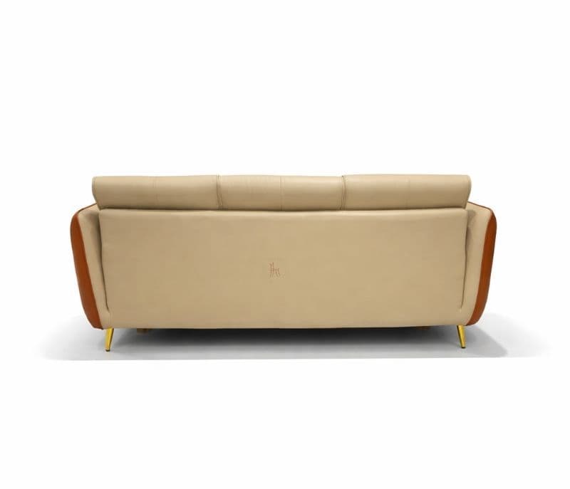 Image 5 for Intruder Modern Sofa  3+2 Seater Leatherette (Brown) (HYD)(BWD)