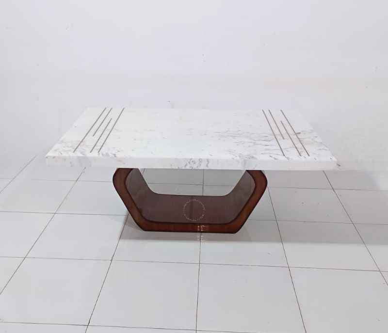 Image 9 for Groove Handle Dining Set 1+6 Marble Top (CP OTD)