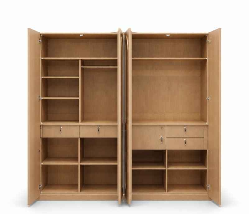 Image 7 for 21006 Bedroom Set King Size 72x78 With Hydraulic Storage + 2 Bed Side Table + 4 Door Wardrobe  (WF OTD)