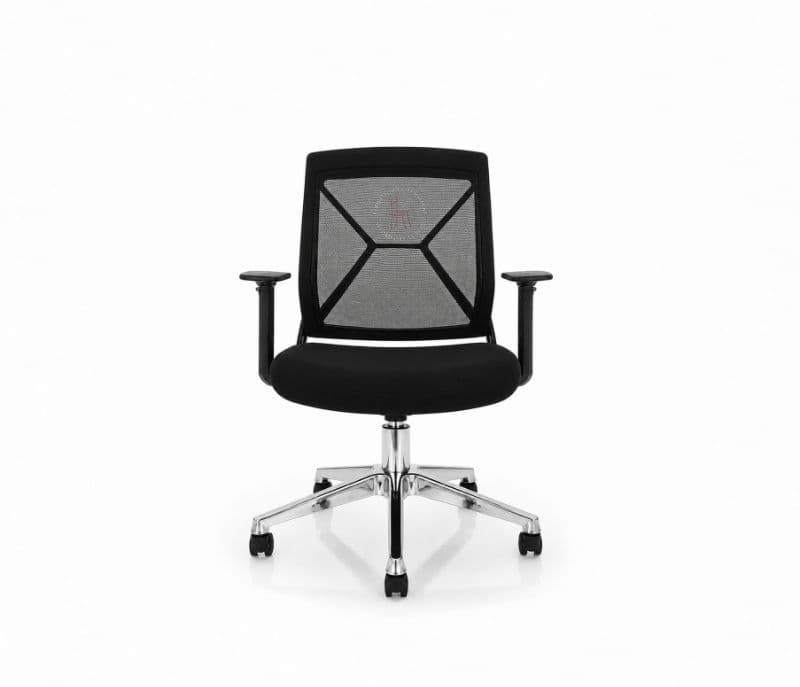 Image 2 for Virgo Black Office Chair (PM)