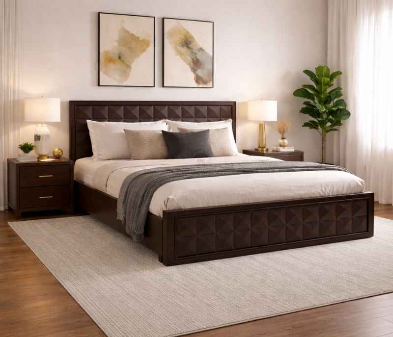 Ajmenia King Size With Storage (BSK)