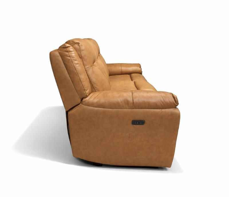 Image 15 for U70732 Manva 3 + 2 + 1 Power Recliner Body Touch Leather  (BS - BSK)(HYD)(BWD)(BS-EC)