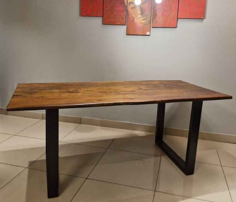 Image 8 for Live edge dining table 1+6 chairs (WF OTD)