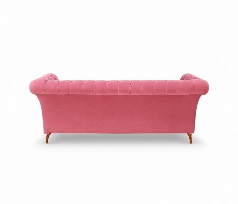 Image 11 for Chester sofa 3+2+1 Seater Velvet Fabric (BWD)