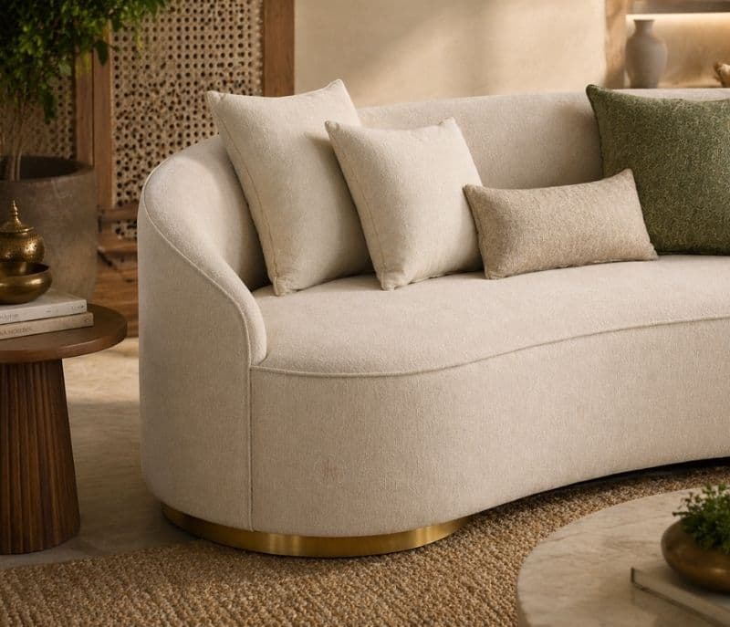 Image 6 for Osbert Premium Curved Sofa