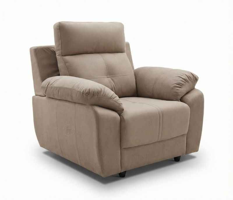 Image 12 for Atlas Comfort Sofa 3+2+1 Seater Velvet Suede Fabric Brown