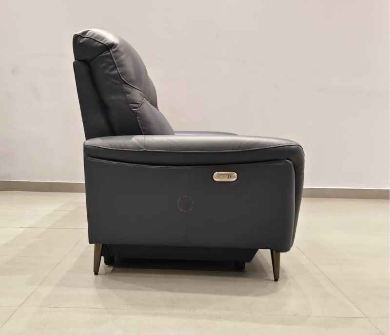 Image 7 for 6664 Electric Recliner Leather Half 3+2 (CP)(EC)