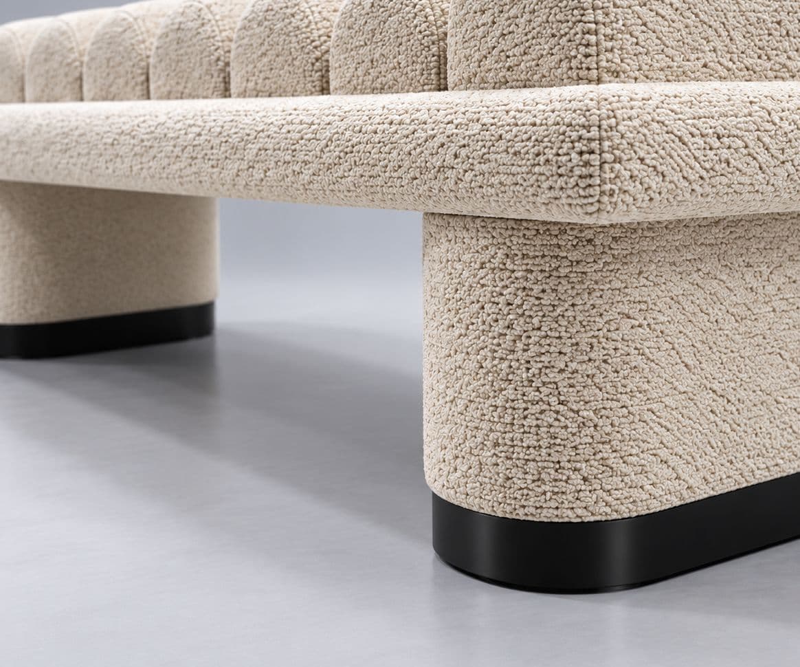 Image 3 for Bumpy Bench High-Density Foam Padding For Comfortable Seating And Support Living Room Bedroom Entryway Lounge or Dressing Area