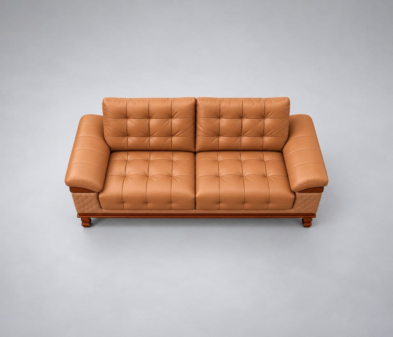 Image 5 for Talwar 2.0 Sofa Set 3+2+D+C Seater  Fabric Leatherette Pinewood Polished Rubber Wood 32-Density Foam, 100 mm Thick