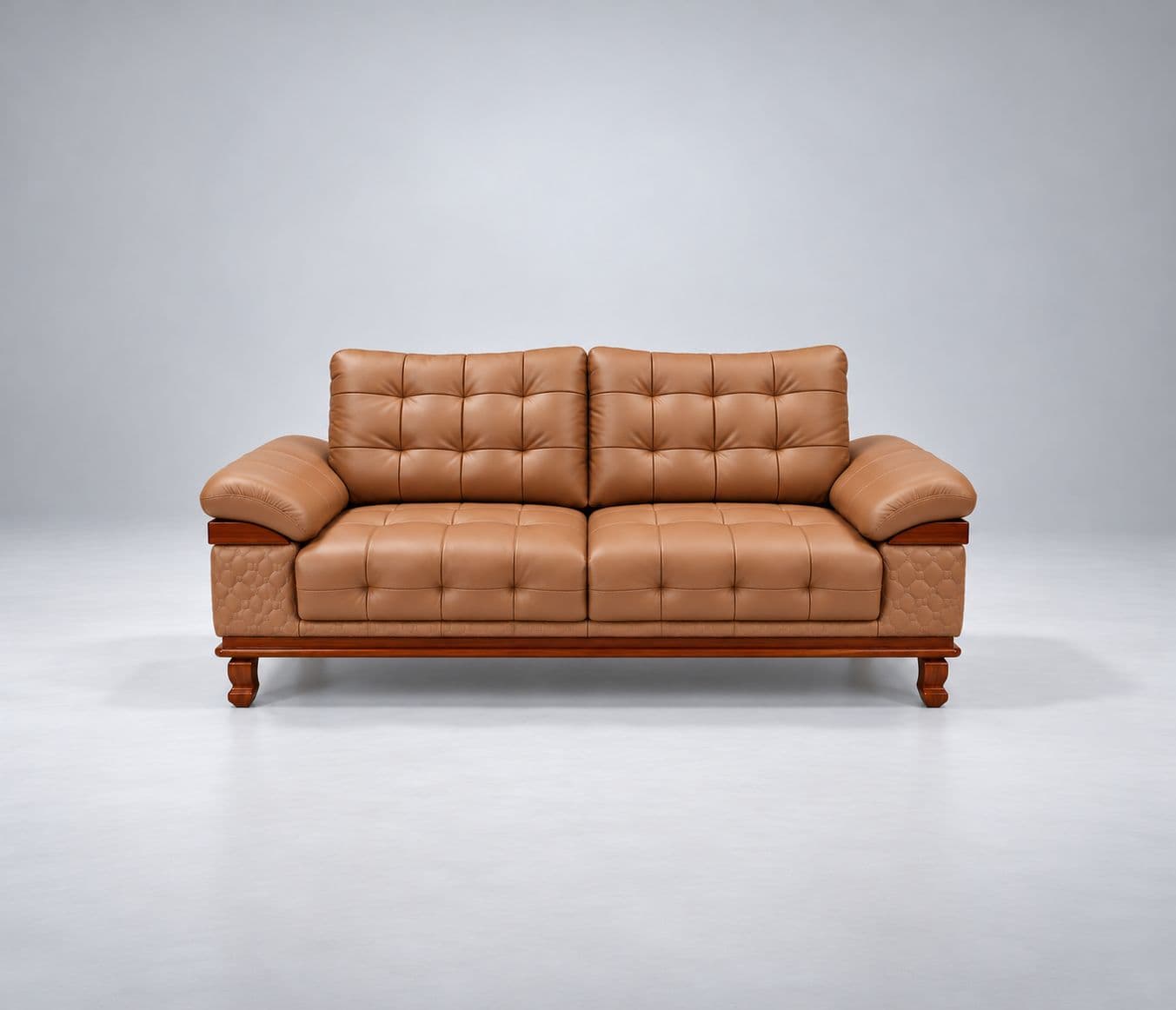 Image 10 for Talwar 2.0 Sofa Set 3+2+D+C Seater  Fabric Leatherette Pinewood Polished Rubber Wood 32-Density Foam, 100 mm Thick