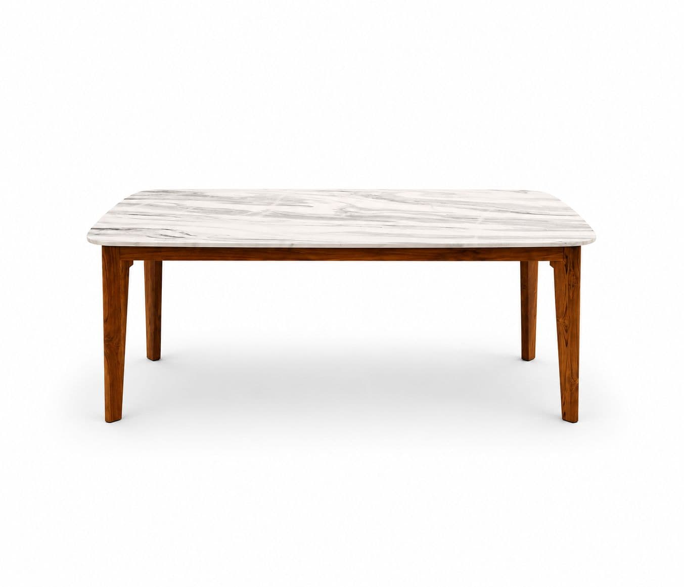 Image 15 for Imperium Elite 1+6 Dining Set Teakwood With Marble Top (BSK)(HYD)(EC)