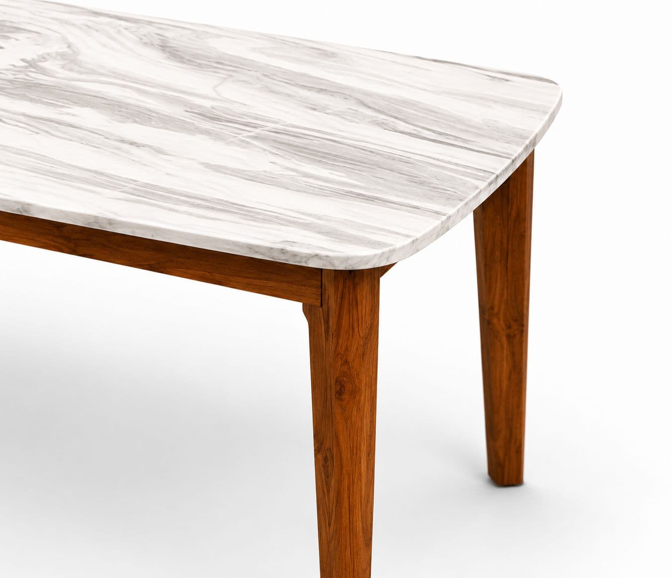 Image 12 for Imperium Elite 1+6 Dining Set Teakwood With Marble Top (BSK)(HYD)(EC)