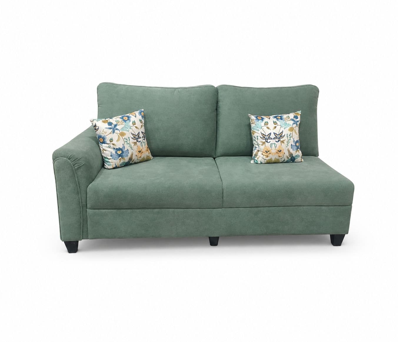 Image 10 for Aldo Sofa 3+Lounger With Cotton Jute Fabric (BSK)