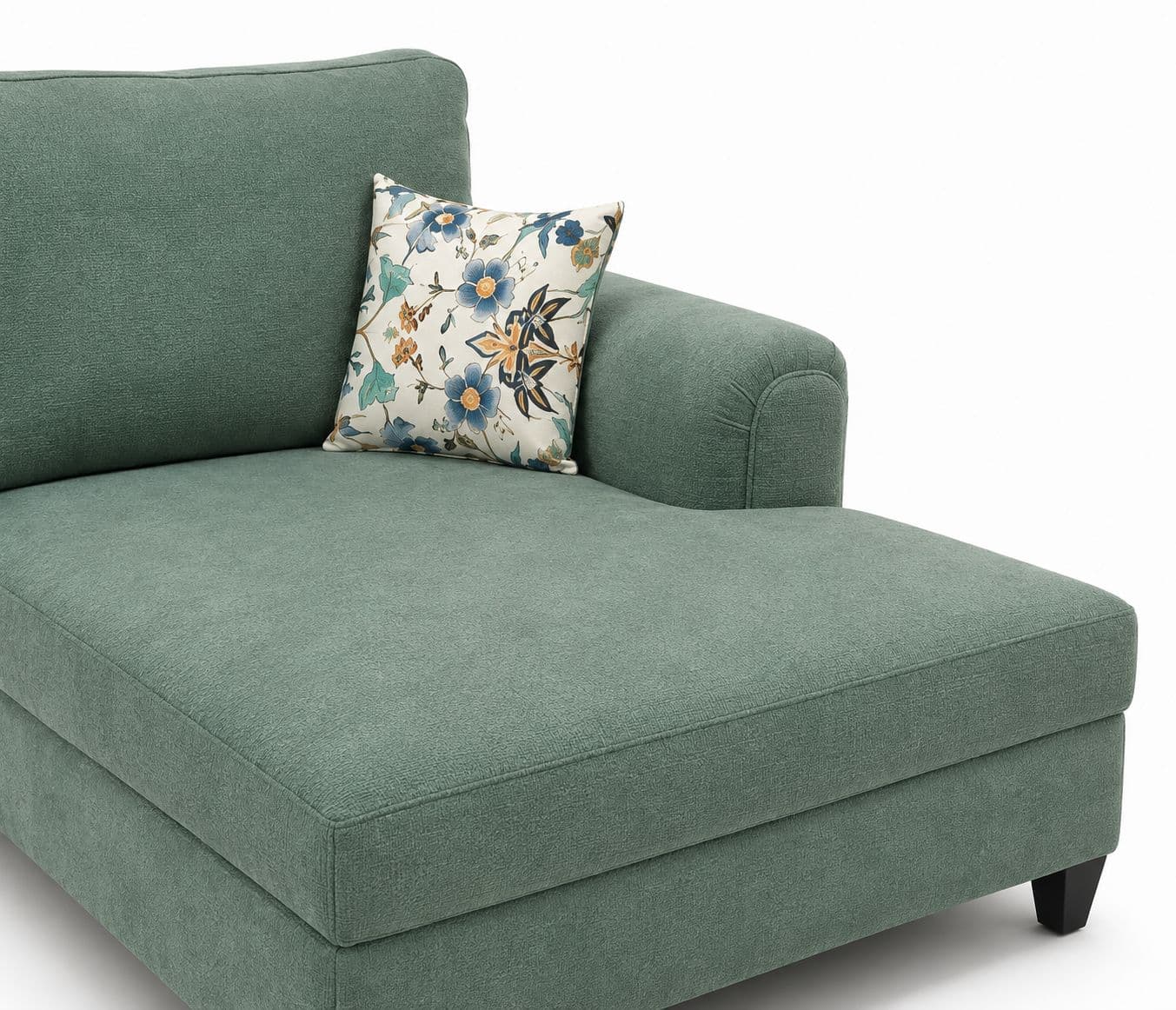 Image 17 for Aldo Sofa 3+Lounger With Cotton Jute Fabric (BSK)