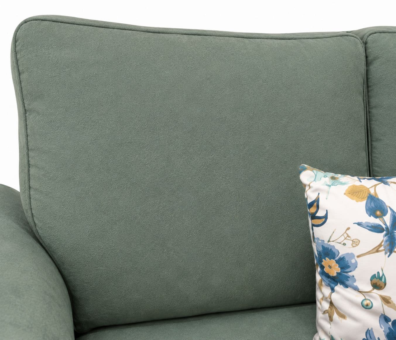 Image 12 for Aldo Sofa 3+Lounger With Cotton Jute Fabric (BSK)