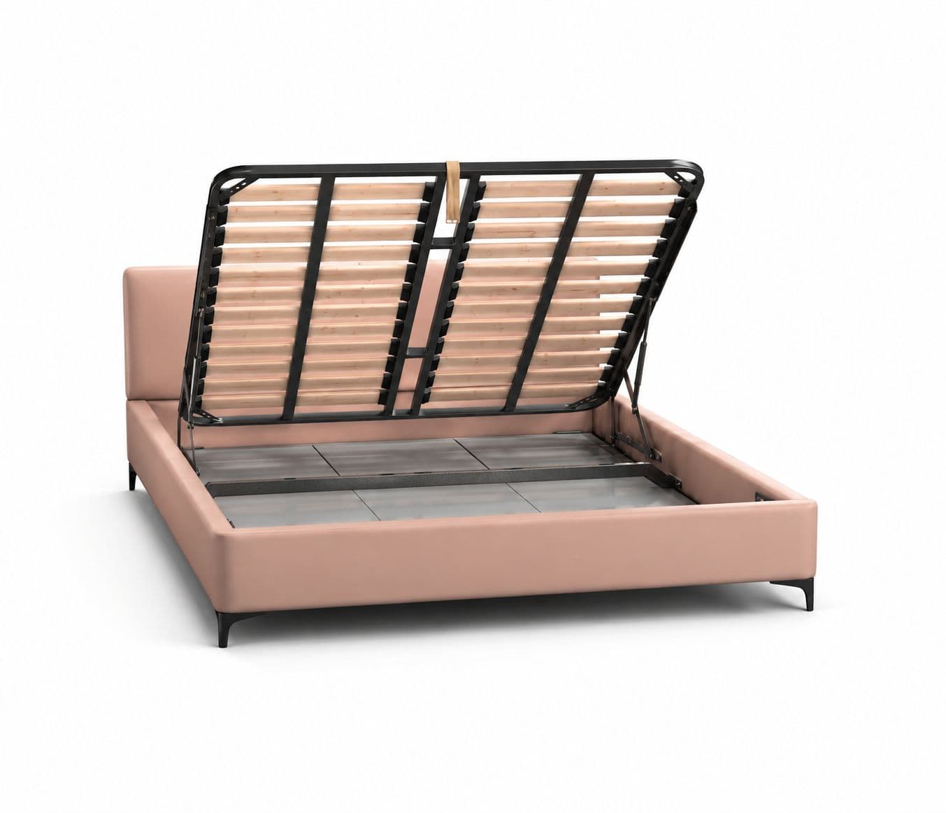 Image 9 for 2239 Leather Cot With King Size Hydraulic Storage (EC)(BWD)