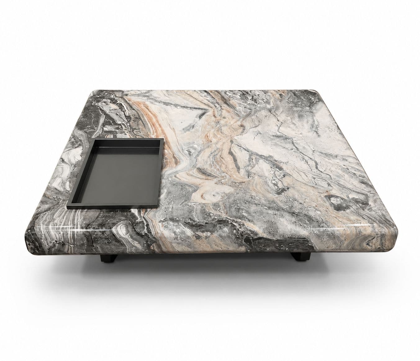 Image 5 for Center Table S2002 With Marble Top And Metal Base Support (HYD)