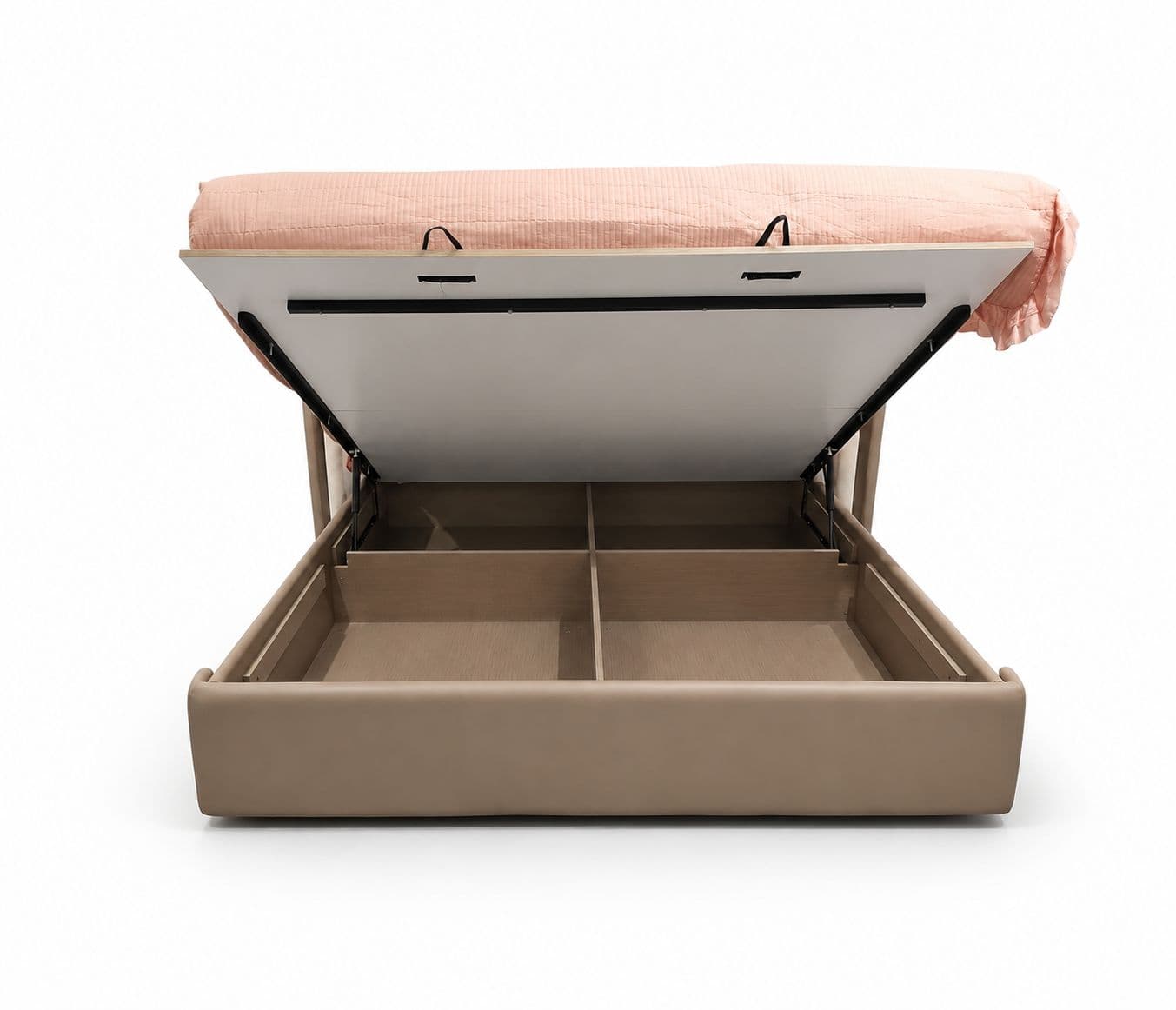 Image 6 for Bedroom Set 02 (45002) Hydraulic Storage Super Matt PU finish on premium MDF (HYD OTD)