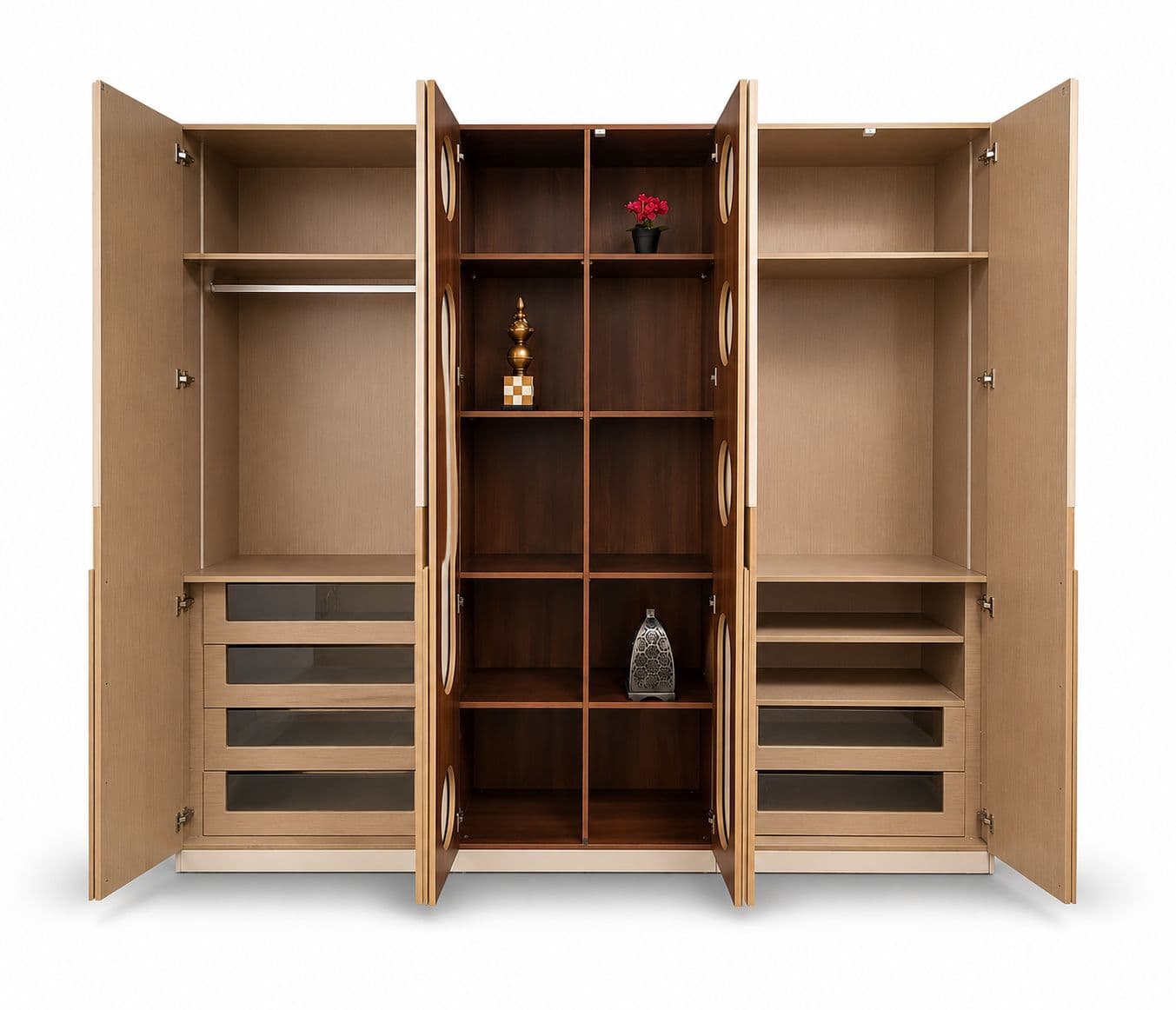 Image 15 for Bedroom Set 02 (45002) Hydraulic Storage Super Matt PU finish on premium MDF (HYD OTD)