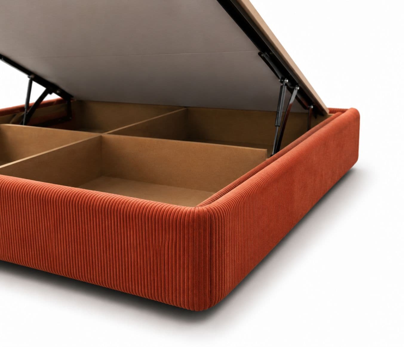 Image 11 for 45004 Bedroom Set Hydraulic Storage Bed one Bed Side Table  5 Door Drawer  Wardrobe And Dresser Storage Table (HYD OTD)