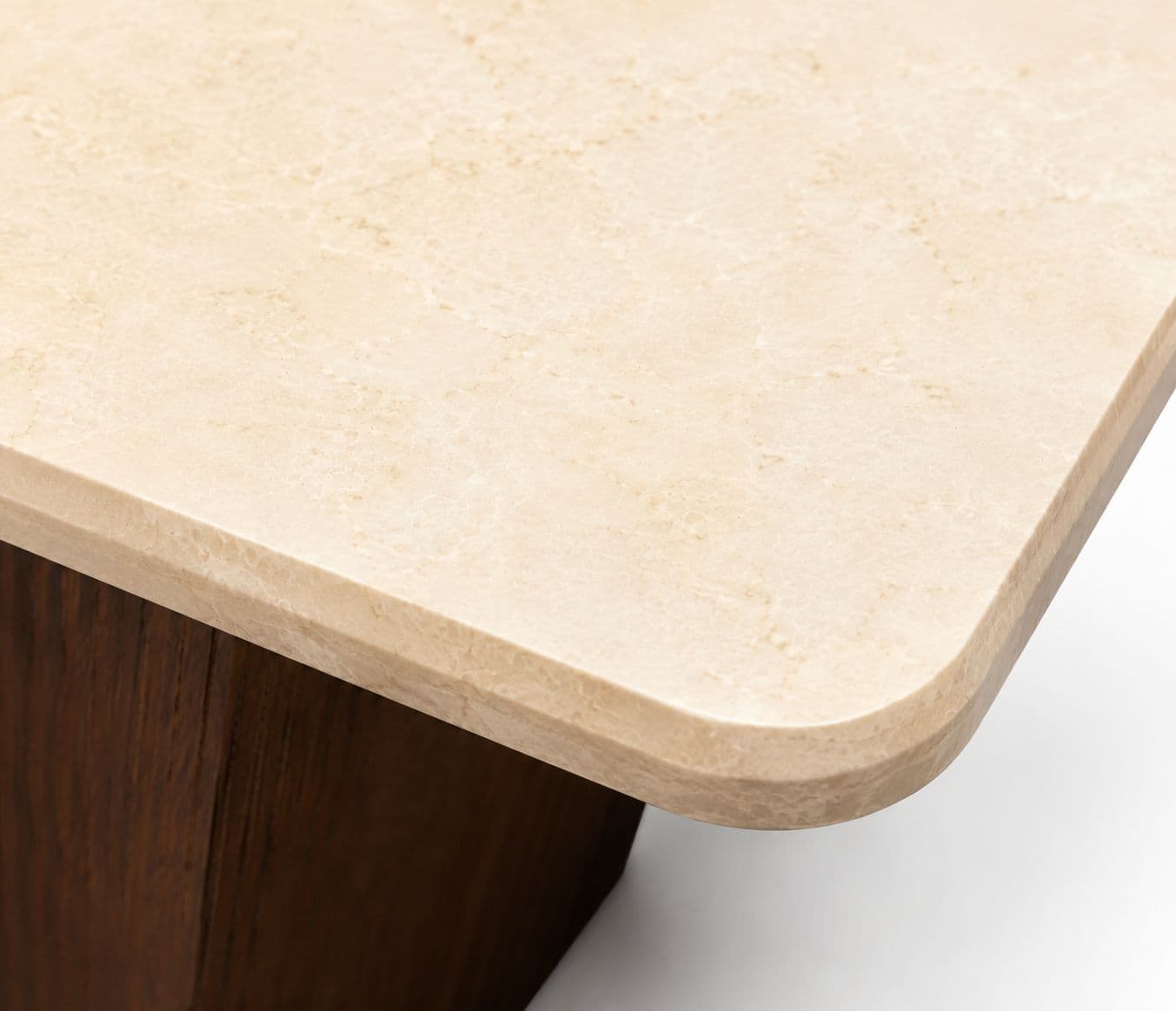Image 12 for Dining Table 1+6 Seater B658/101/2401 With Marble Top And Ash Wood Base