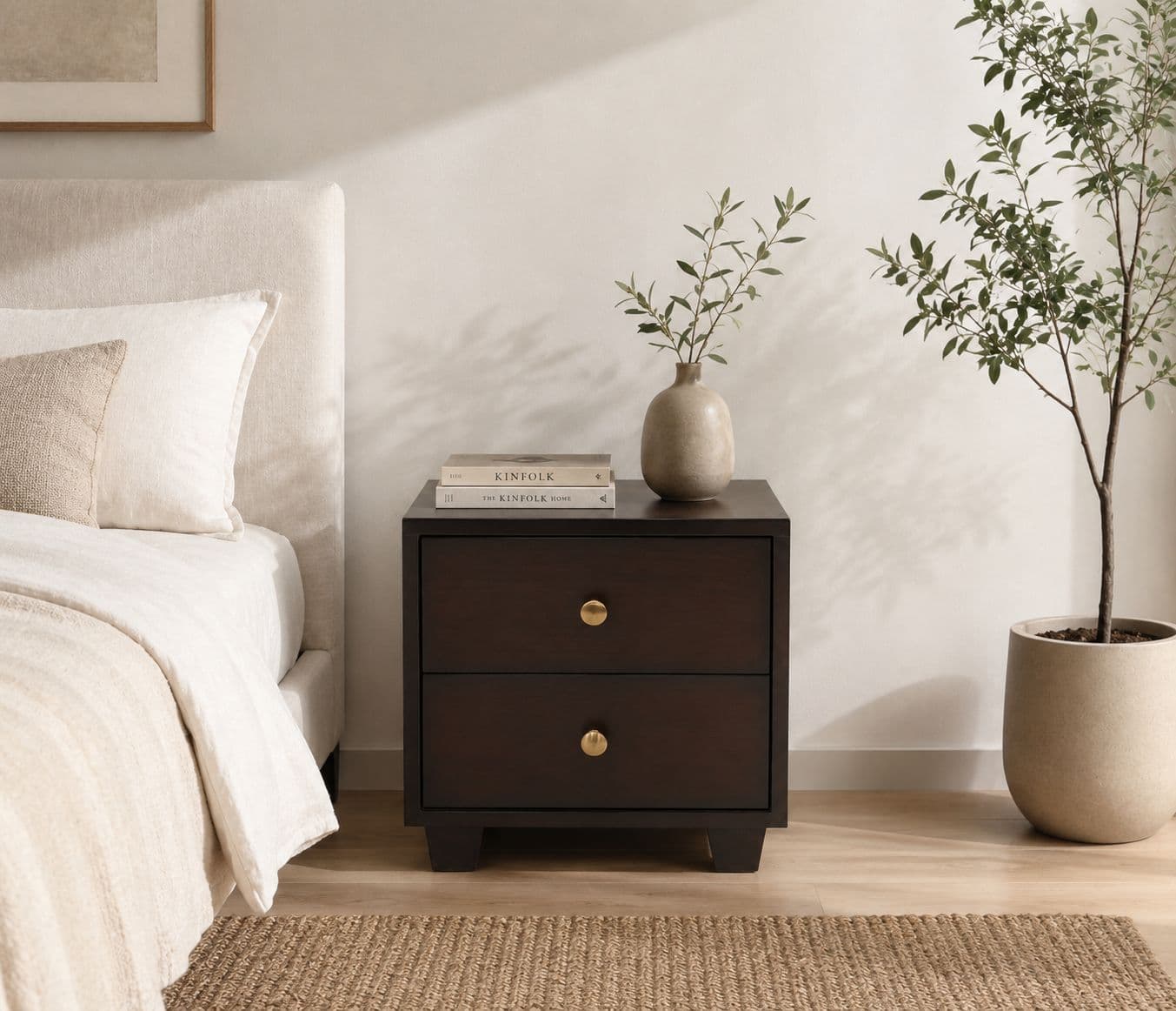 Mala Bed Side Table Blockboard (BSk OTD)