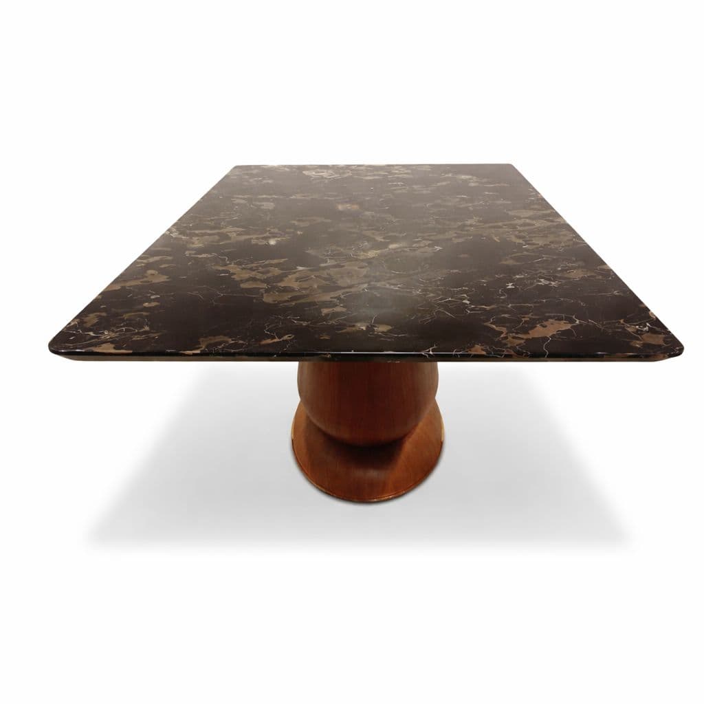 Image 16 for Dining Set 1+8 Seater (2310/824) Wood Marble Top (Size - 7.3×3.8) & Leatherette (CP OTD)