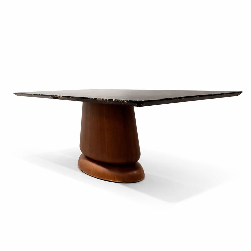 Image 18 for Dining Set 1+8 Seater (2310/824) Wood Marble Top (Size - 7.3×3.8) & Leatherette (CP OTD)