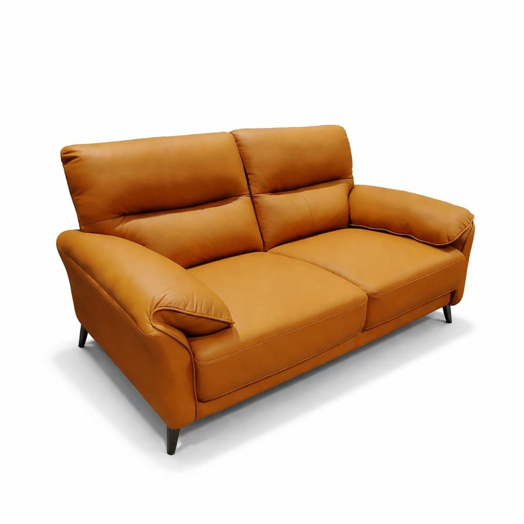 Image 9 for ZM978-Sofa 4 +2 Seater -1802 Peru Tan Top Grain Leather+PVC (HYD)