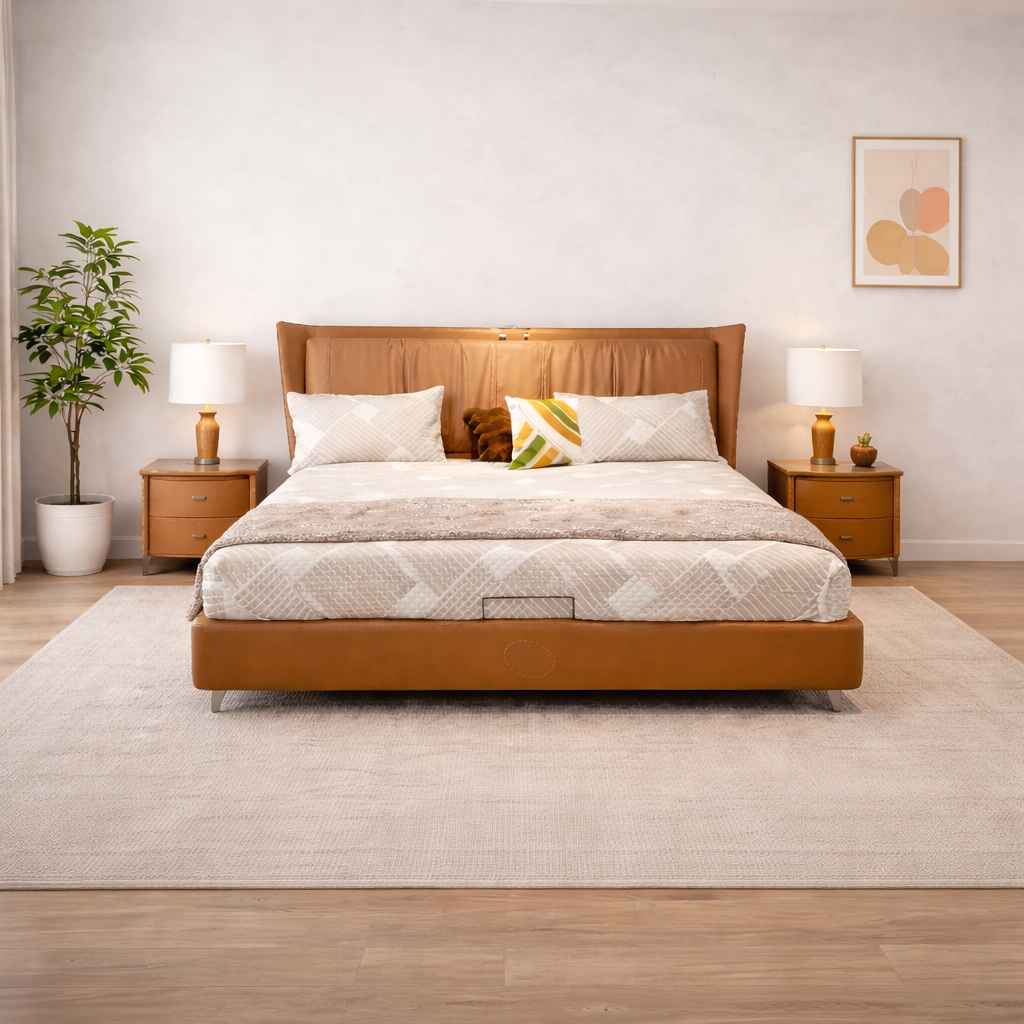 1959 Leather Bed Cot (WF)