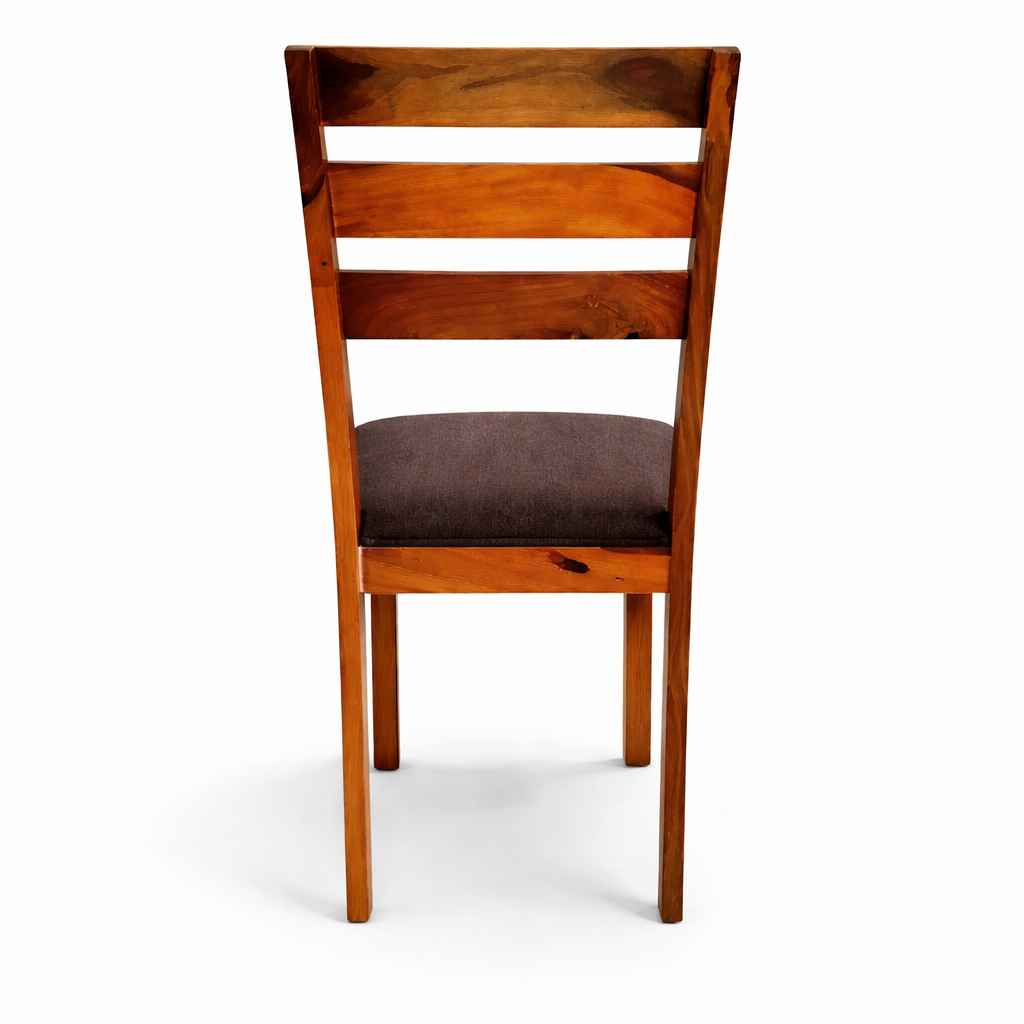 Image 8 for Stassy DT 6 Seater Sheesham Wood Dining Set with Premium Fabric Upholstery