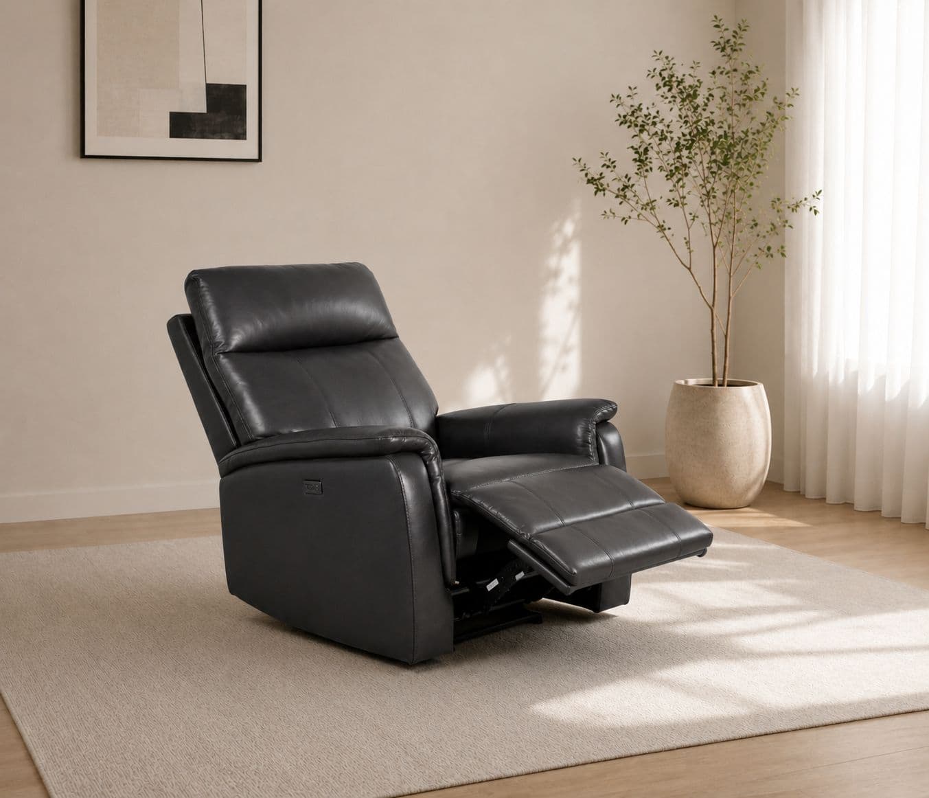 Manwah UK70765M Single Seater Power Recliner