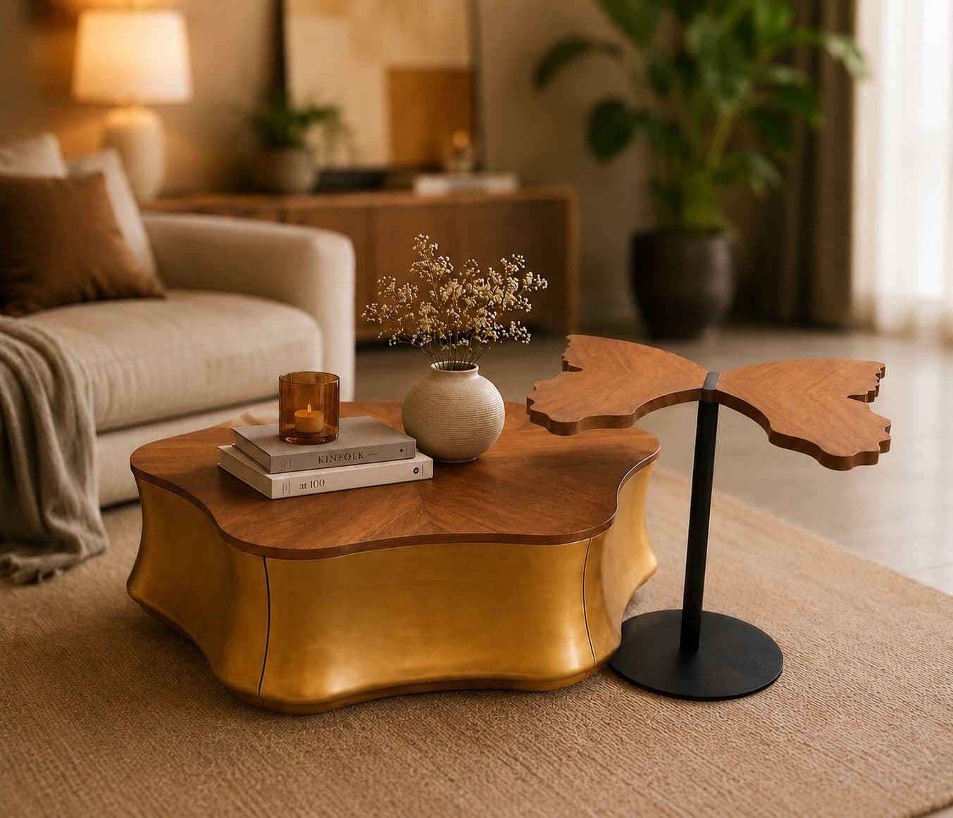 Center Table 523  With Drawers (HYD)