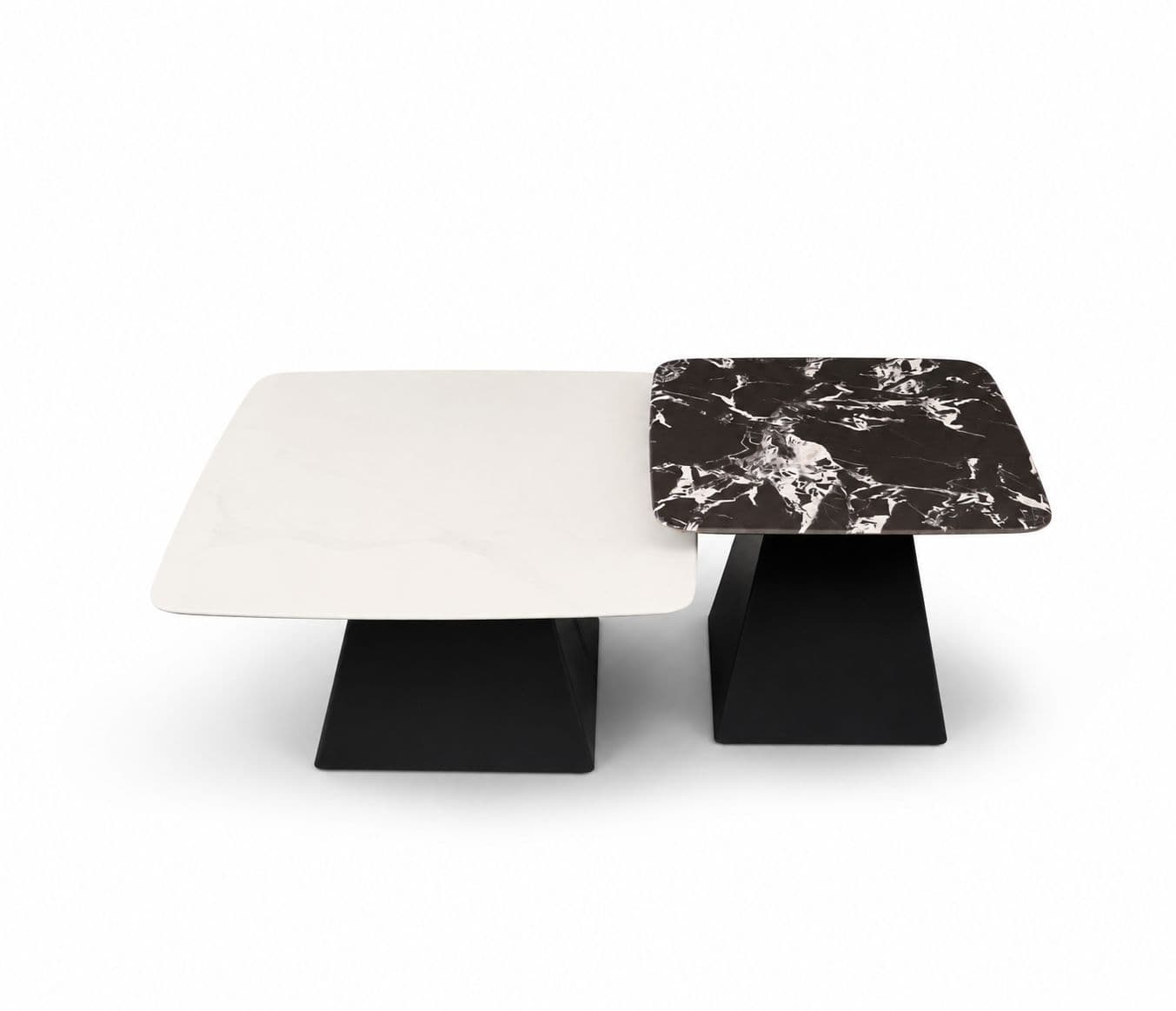 Image 3 for B672 Center Table Marble Top And Metal Base  (HYD)