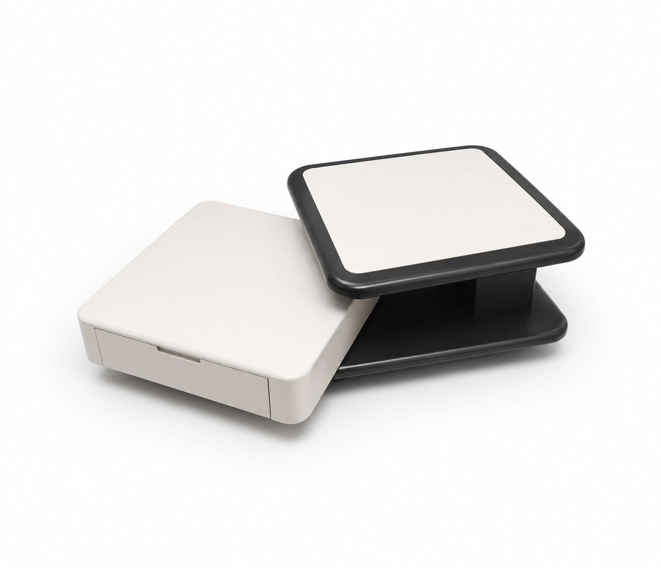 Image 4 for Center Table B802 With Drawer Marble And Wooden Top With Duco Paint (HYD)