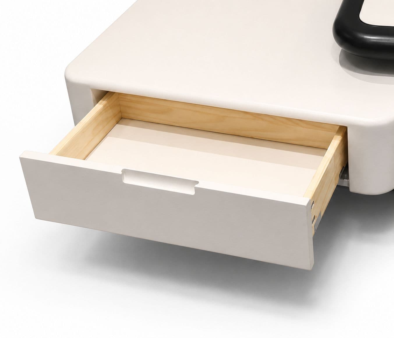Image 7 for Center Table B802 With Drawer Marble And Wooden Top With Duco Paint (HYD)