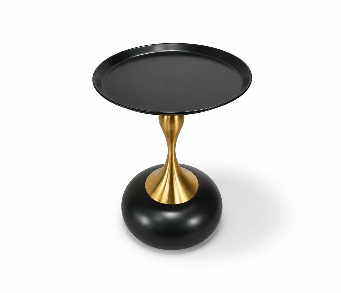Image 5 for Corner Table 022 Coffee Table Black With Metal (HYD)